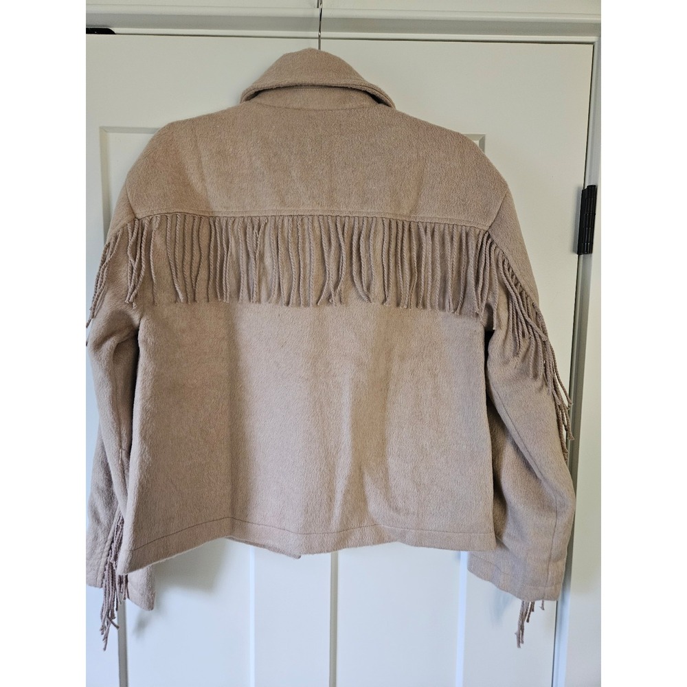 RSQ fringe jacket size large NWT - Picture 6 of 8
